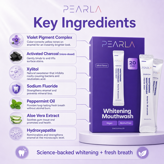 PEARLA Whitening Mouthwash