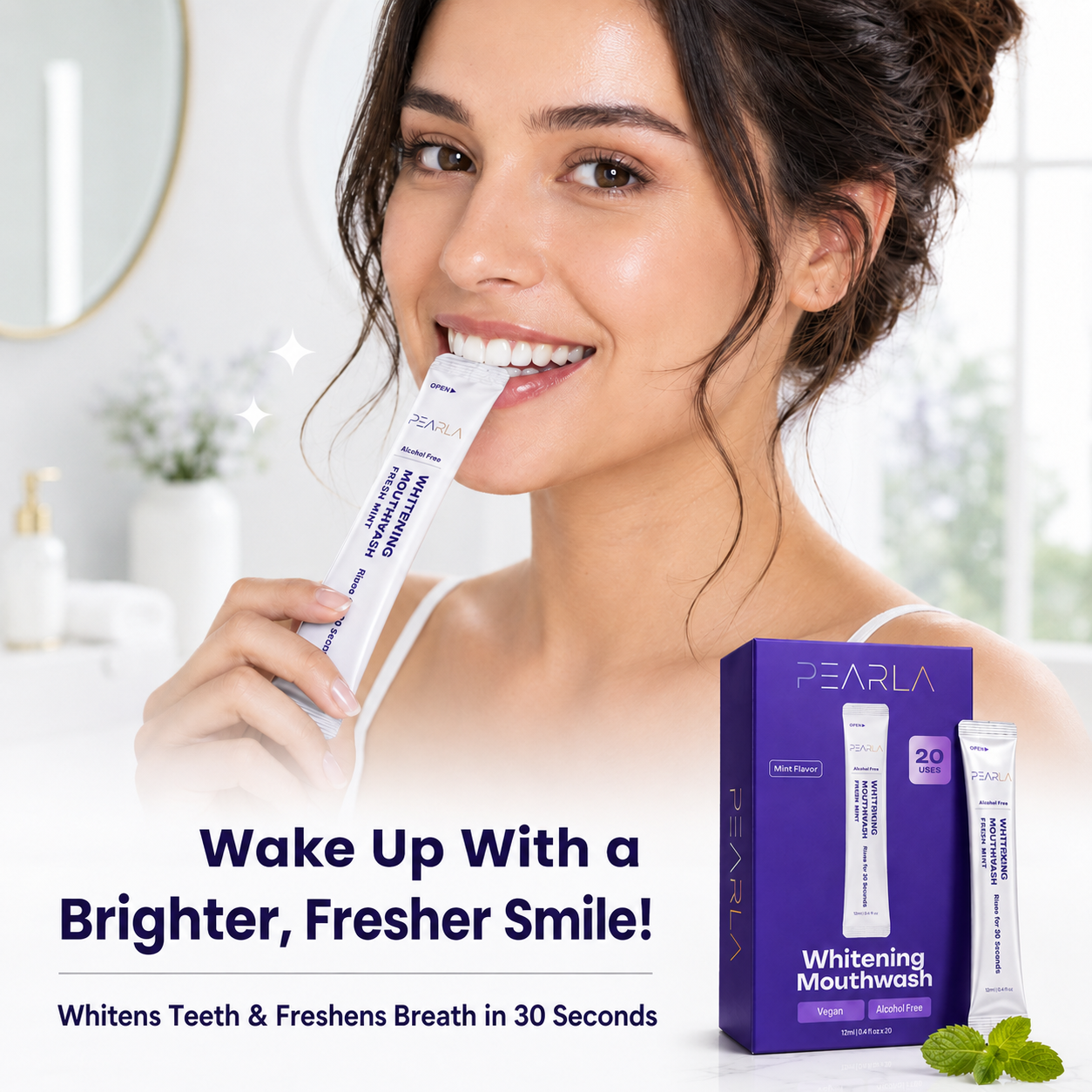 PEARLA Whitening Mouthwash